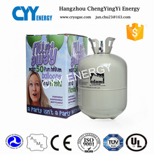 99.99% Purity Stainless Steel Helium Gas Cylinder for Balloons